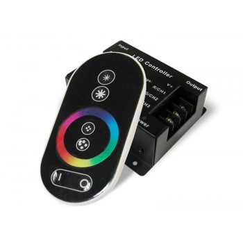 RGB touch контроллер 18A RF 216W 12V black premium
